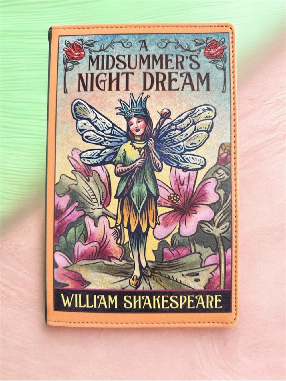 A Midsummer's Night Dream William Shakespeare Crossbody or Wristlet